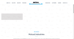 Desktop Screenshot of mutual-industries.com